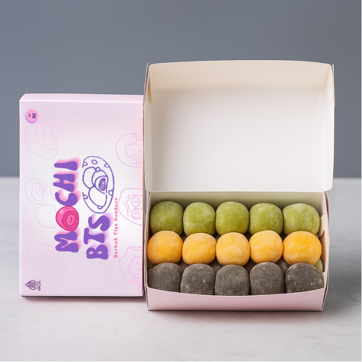 Mochi Mix 3 Rasa (Tanpa Keju)