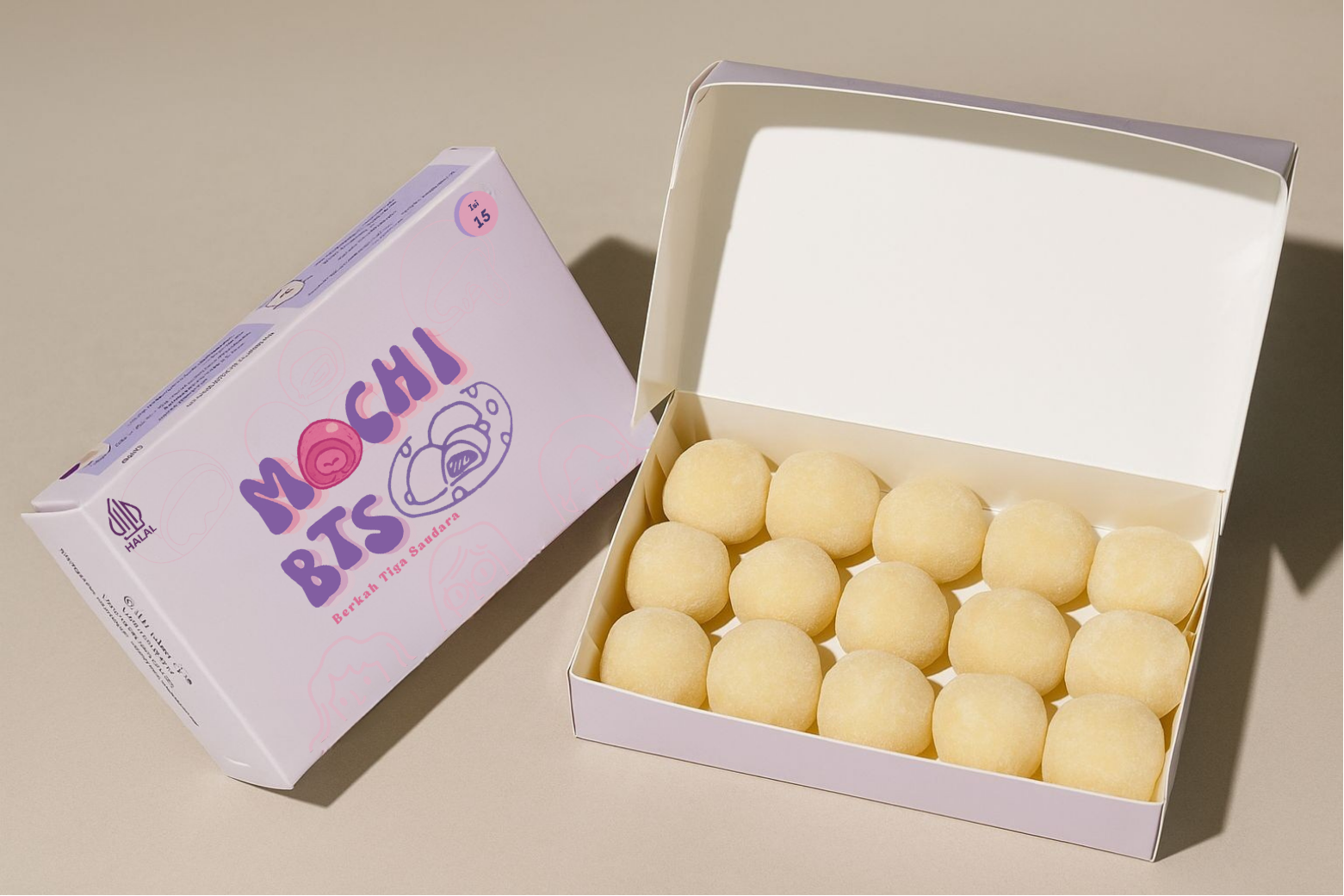 Mochi Keju (15 pcs)