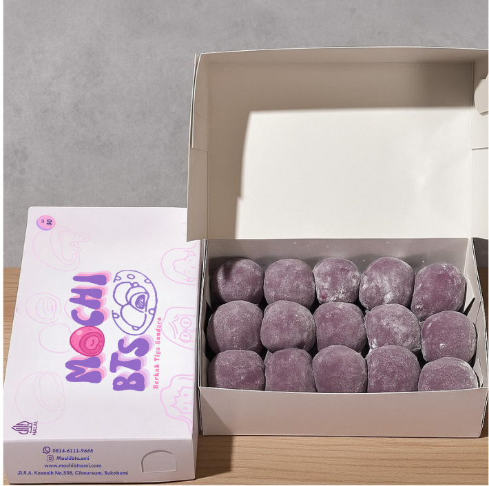 Mochi Taro (30 pcs)