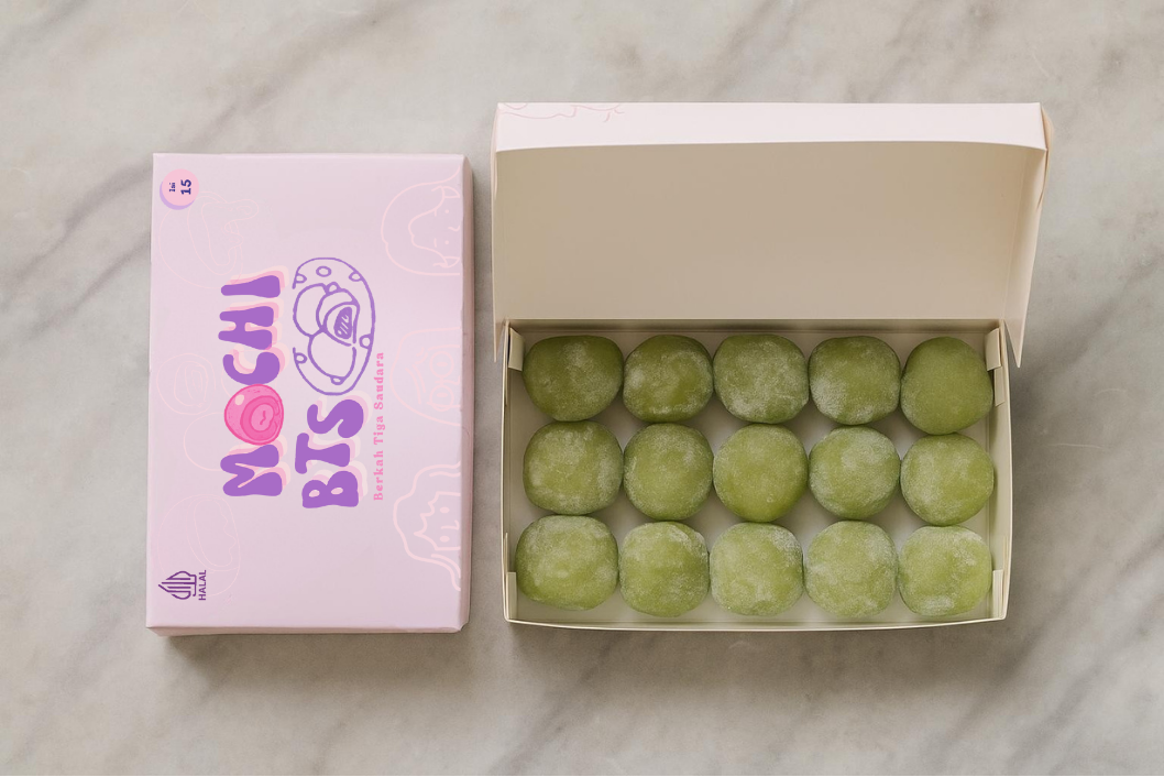 Mochi Greentea (15 pcs)